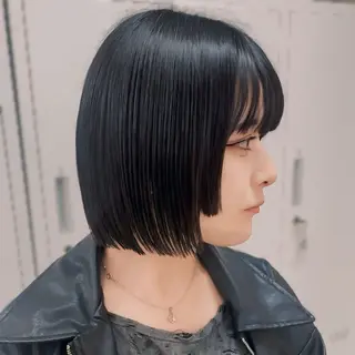 セミロング 韓国ボブ/髪質改善 岩澤脩太のヘアスタイル