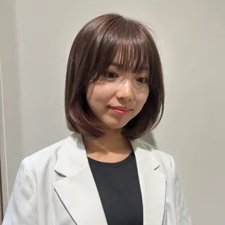 カラー グレージュ🐰透明感 カラー🫧akihoのヘアスタイル