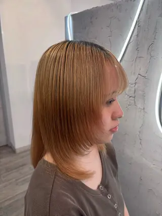 セミロング 💫ヘアケアリスト✨ FU-RIのヘアスタイル