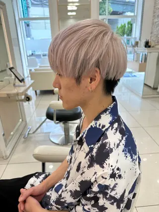 メンズ 竹下 勝也のヘアスタイル