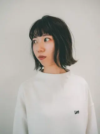 ショート ハイトーンカラー RYUのヘアスタイル