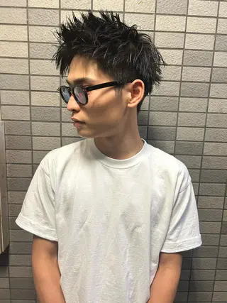 ショート メンズ charme所属・💈メンズカット ✂︎伊藤大輝💈のヘアスタイル