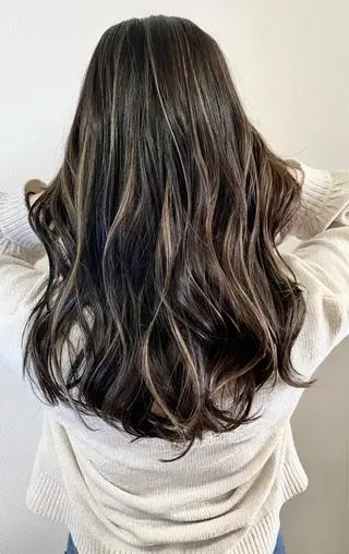 ロング カラー 岡崎勇人/レイヤー/ 韓国/ケラチンTRのヘアスタイル