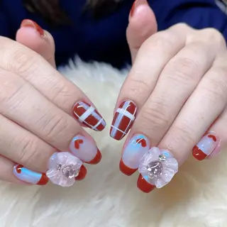 セミロング 💜MIYA nail川崎店のネイルデザイン