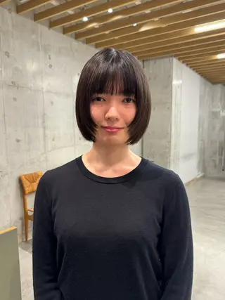 ミディアム Qin shaire salon 原宿所属・🌿パーマ/ボブ/ レイヤー/Mikiのヘアスタイル