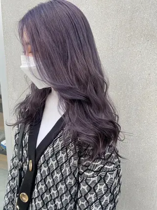 カラー AYANE 韓国ヘア /レイヤーカットのヘアスタイル
