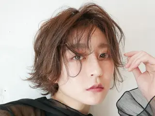 ショート カラー パーマ MAX BEAUTY　GINZA所属・髪質改善🌸美髪矯正 /癖毛🌸山田 隆介のヘアスタイル