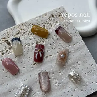 ネイル repos-ルポ-所属・repos yoshitomeのネイルデザイン