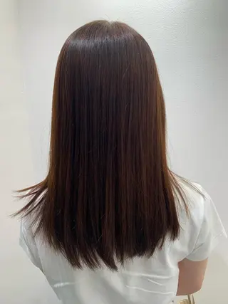 ミディアム ケアブリーチ/ili 村上佳那多のヘアスタイル