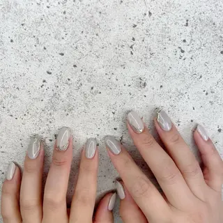 セミロング カラー パーマ ヘアアレンジ メンズ キッズ ネイル マツエク・マツパ Salon Ｋのネイルデザイン