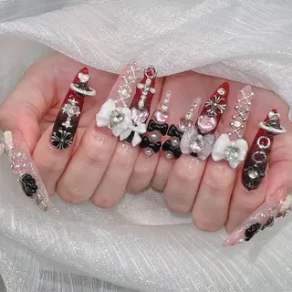 ネイル Lee Nails チップ長さだし専門店のネイルデザイン