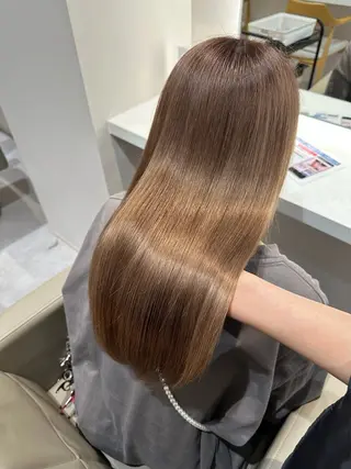 ロング カラー 🎀ブリーチ🎀 艶カラー/yukiのヘアスタイル