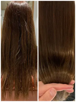 ロング パーマ 【azure横浜】 🧸misaki🌸のヘアスタイル