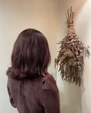 ミディアム ⭐️似合わせ⭐️/ ETOWA新宿/上村のヘアスタイル