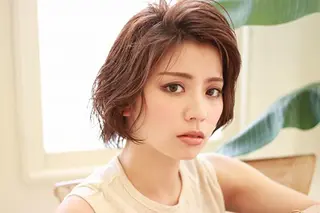 ショート パーマ Baguz HAIRのヘアスタイル