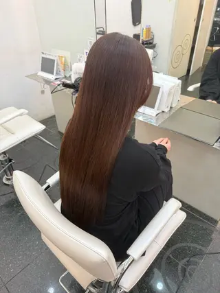 ロング 髪質改善⭐️縮毛 🫧内藤紅葉のヘアスタイル