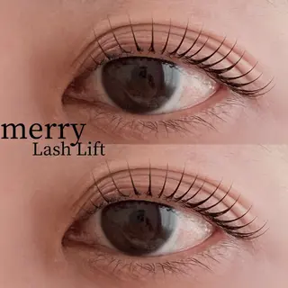 マツエク・マツパ merry Lash Liftのマツエク・マツパデザイン