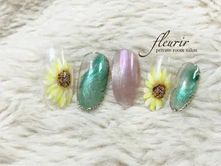 ネイル フルリール 【プライベートサロンのネイルデザイン