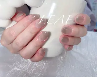 ネイル LEAF🍃 リーフのネイルデザイン
