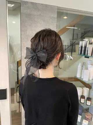 ヘアアレンジ 金城 二千夏のヘアスタイル