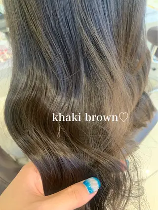 セミロング カラー Dears 香芝店所属・関 優希のヘアスタイル