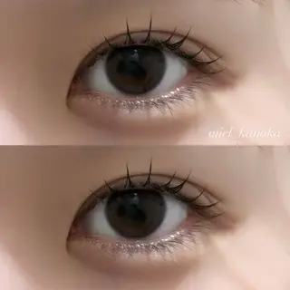 マツエク・マツパ ミエル仙台東口駅前店所属・miel カノカのマツエク・マツパデザイン