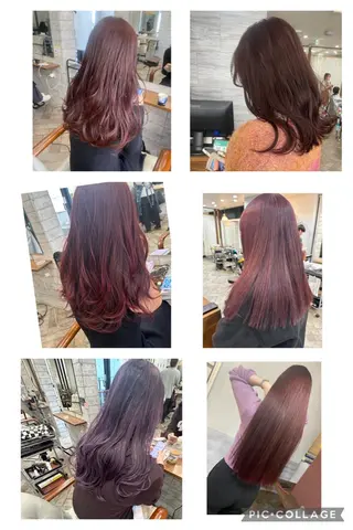 ミディアム カラー グランルシア梅田所属・女性指名人気no.1 尾崎のヘアスタイル