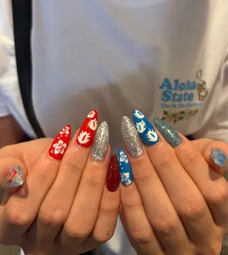 ネイル enua所属・sa kiのネイルデザイン