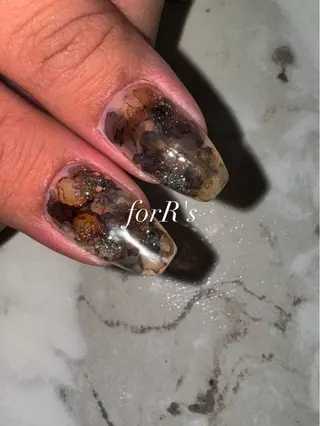 セミロング forR's AIKAのネイルデザイン