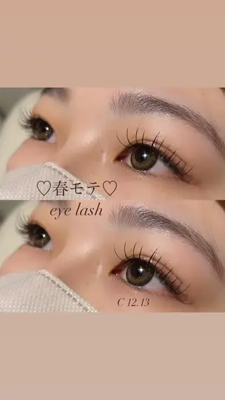 マツエク・マツパ Mei🎀 eye & hairのマツエク・マツパデザイン