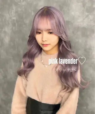 カラー ミルクティー/透明感 カラー🎀YURIAのヘアスタイル