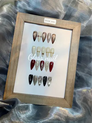 ネイル Gloss nail salonジェル＆長さだし専門店所属・Meri💅ジェル& チップ長さだし専門のネイルデザイン