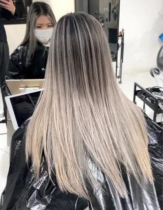 ロング カラー puty.所属・puty. chinariのヘアスタイル