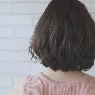 ミディアム カラー 【髪質改善】 夏目結以のヘアスタイル