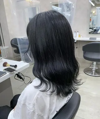 セミロング 【美容室が苦手な方 専問美容室】MIHOのヘアスタイル