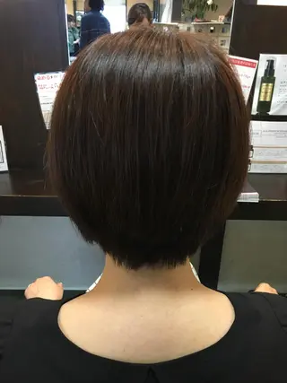 ショート トップスタイリスト 大野 唯のヘアスタイル