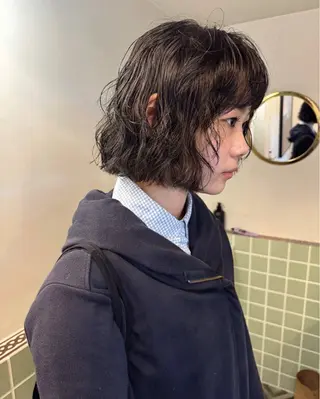 ショート パーマ misa___boo MISAのヘアスタイル