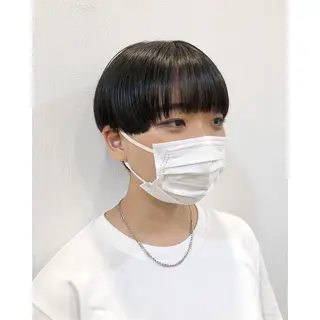 ショート カラー 推しカラー✨ オタク美容師ユウカのヘアスタイル