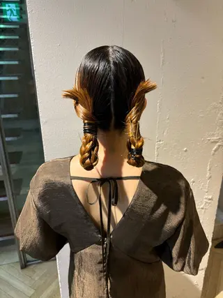 ヘアアレンジ サソウ ユリエ🥥のヘアスタイル