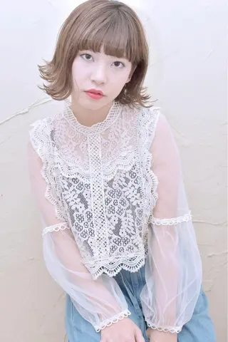 ミディアム カラー Ichimura yurieのヘアスタイル