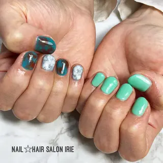 ネイル Hair salon Irie所属・與儀 知佳のネイルデザイン