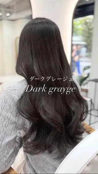 ロング 韓国ヘア🩶侑矢 艶髪透明感/福岡のヘアスタイル