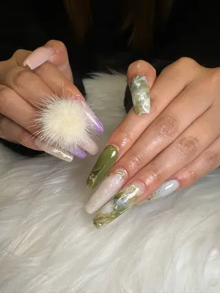 ネイル YOUTH nails waxing所属・YOUTH natsumiのネイルデザイン