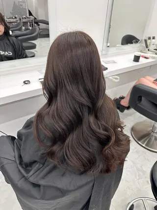 ロング カラー パーマ ヘアアレンジ メンズ キッズ ♥️韓国ヘア レイヤー♥️ゆりのヘアスタイル