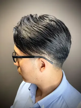 ショート メンズ 浅見 天翔のヘアスタイル