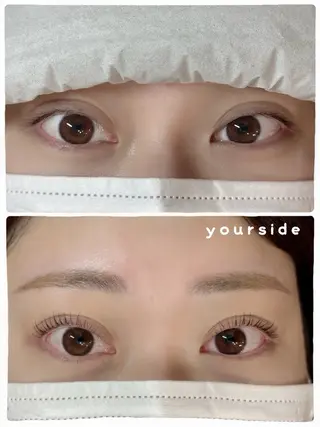 マツエク・マツパ yourside スタッフのマツエク・マツパデザイン