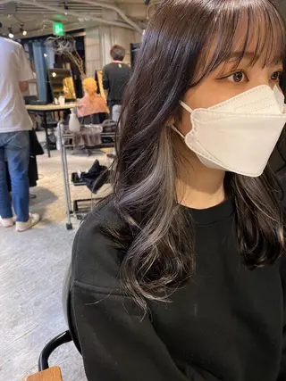 ロング 大橋 美咲のヘアスタイル