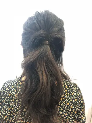 ヘアアレンジ GLROW haruhiのヘアスタイル