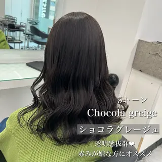 ロング カラー 透け上品ハイトーン 職人ゆうと🤍のヘアスタイル