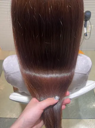 ロング カラー ベージュカラー⌇﻿ くびれヘア.𐙚心音のヘアスタイル